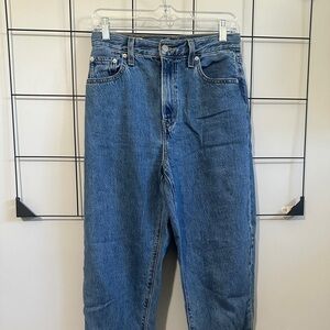 Levi’s High Loose Taper Blue Denim Jeans